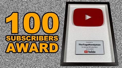 play button award  subscribers    youtube