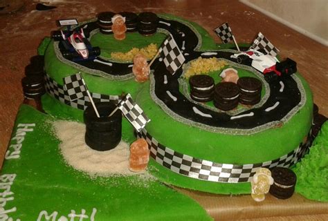 kart cake   fun birthday party