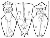 Purim Puppets Printable Color Coloring Pages Choose Board Preschool sketch template