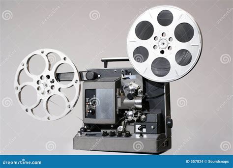 retro mm film projector stock images image