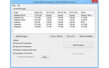 S-Ultra PNG Compressor screenshot #0