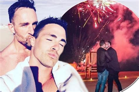 colton haynes shares tearful jeff leatham wedding youtube