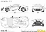 Hypersport Lykan Coloring Pages Car Motors Vector Drawings Blueprint Blueprints Lamborghini Cars Roadster Aventador Template Choose Board sketch template