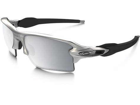 oakley flak 2 0 xl polarized sunglasses polished silver frame chrome