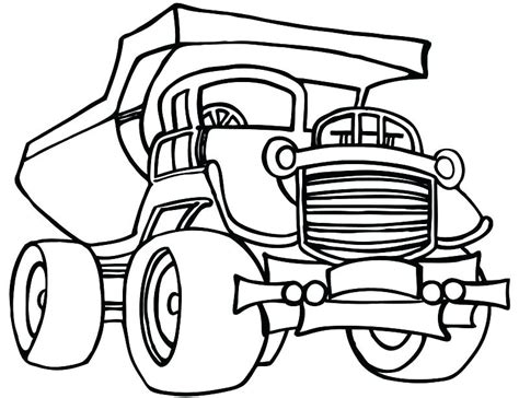 construction truck coloring pages  getdrawings