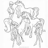 Horseland Scarlet Molly sketch template