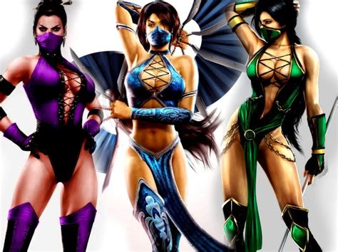 Mileena Kitana And Jade Cosplay Mortal Kombat Kitana Mortal Kombat