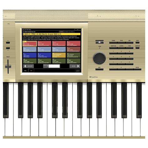 korg kronos  key  workstation limited edition gold  gearmusiccom