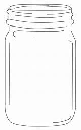 Jar Mason Printable Template Jars Templates Clip Cards Empty Print Invitations Coloring Outline Printables Open Card Colored Blank Colour Gift sketch template