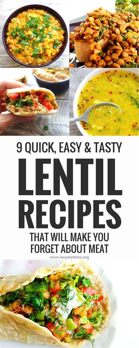 lentils  delicious easy  cook  super healthy