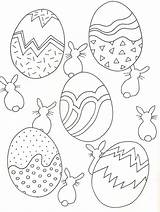 Paques Oeuf Easter Coloring Coloriage Imprimer Dessins Pages Kids Dessin Colorier Print Dessiner sketch template