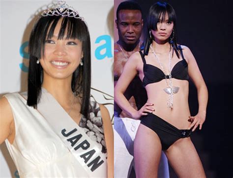 Hiroko Mima Miss Japan Universe 2008 In Three Way Hot