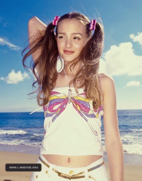 hollywood tv leighton meester modelled for ym at age 15