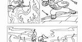 Fire Element Coloring Pages Para Colorear sketch template