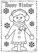 Winter Coloring Pages sketch template
