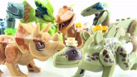 6 Low Quality Lego Knockoff Dinosaur Toys Jurassic World