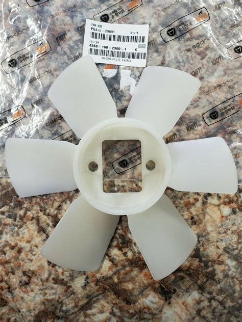 genuine oem kioti p  hst cooling fan   mechron utvs ebay