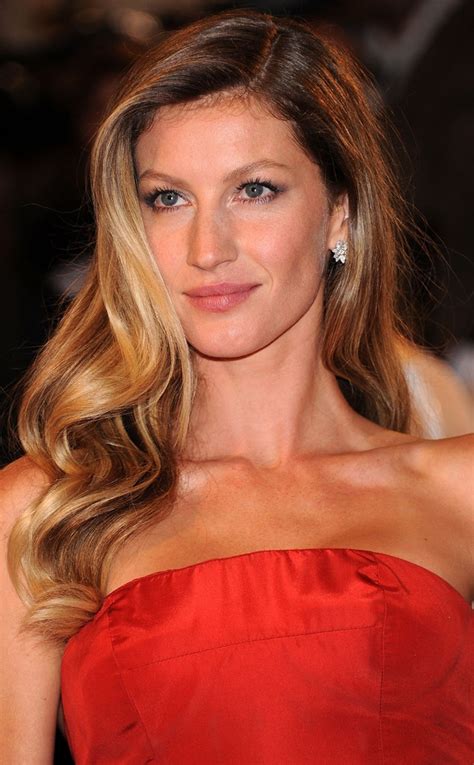 Lady In Red From Gisele Bündchen S Best Hair Moments E News
