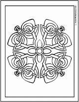 Celtic Coloring Pages Cross Designs Printable Irish Decorative Butterflies Colorwithfuzzy Scottish Adults Wheel Patterns Print Gaelic Flower Adult Choose Board sketch template