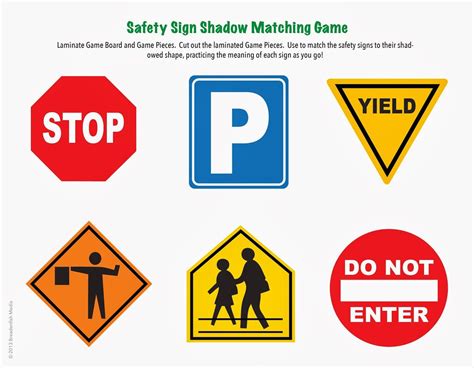 printable safety signs  printable