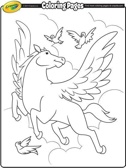 crayola unicorn coloring pages tedy printable activities
