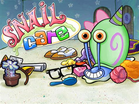 Spongebob And Gary Fans Prepare To Nail Snail Care With