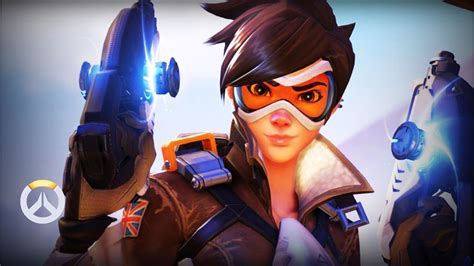 ♥ overwatch tracer gameplay montage story overview