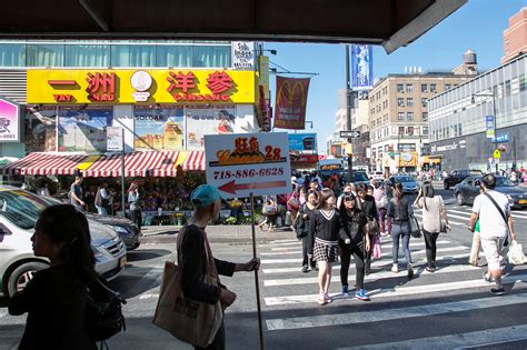 downtown flushing  asian cultures thrive   york times