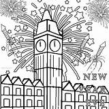 Fireworks Coloring Pages Bonfire Kids Night Printable Year Colouring Color Cool2bkids Print Years Happy Choose Board Adult Getdrawings Getcolorings sketch template