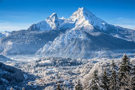 idyllic landscape   bavarian alps berchtesgaden germany duke