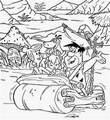 Stone Flintstones Caveman Coloringfree Getdrawings Teenagers Granite Cane Vines Bamboo sketch template