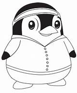 Penguin Cartoon Coloring Pages Printable Kids Categories sketch template