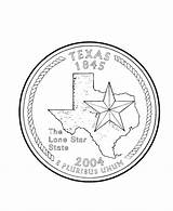 Texas State Quarter Coloring Pages Printables Printable Outline Drawing Usa States Back Quilt Seal Go Tradition Print Next Getdrawings Choose sketch template