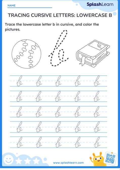 cursive writing worksheets  kids