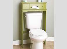 Bathroom Wood Over the Toilet Table Cabinet Space Saver Organizer