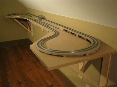 smith creek designs  scale model railroad shelf layout  kato