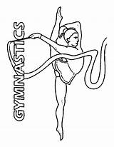 Gymnastics Coloring Pages Gymnastic Gymnast Print Easy Printable Color Drawing Cartwheel Gym Sheets Girls Getcolorings Draw Getdrawings Kids Colorings Rhythmic sketch template