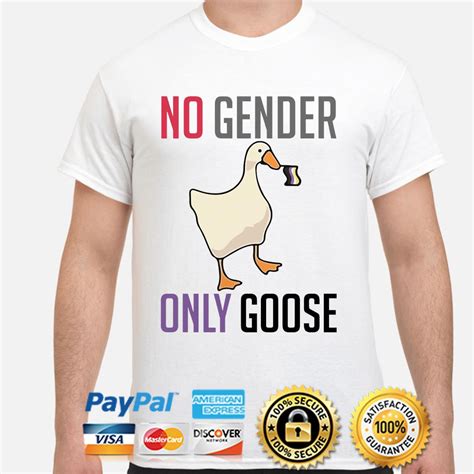 no gender only goose shirt bouncetees