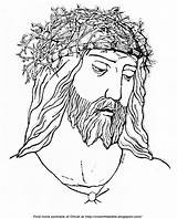 Crown Coloring Thorns King Jesus True Sheet Color Wears Description His Template sketch template