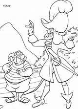 Coloring Pages Hook Captain Printable Popular sketch template