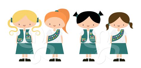 girl guide clipart    clipartmag