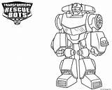 Rescue Bots Coloring Chase Pages Transformers Printable Print sketch template