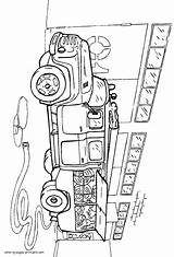 Coloring Fire Printable Truck Pages Soviet Union Print Boys sketch template