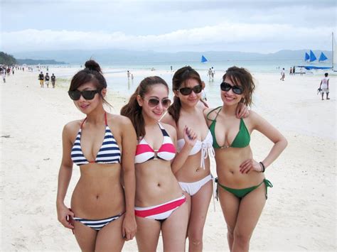 Sensual Pinays Fhm Bikini Heaven In Boracay