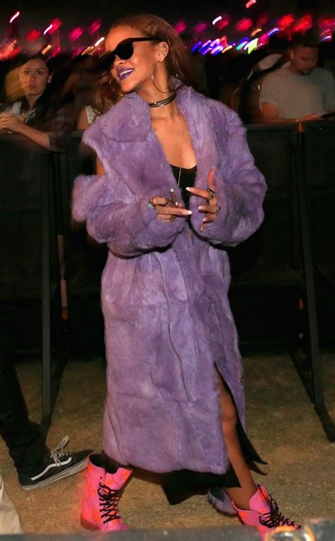 Rihanna From Coachellas Most Iconic Celebrity Outfits E News