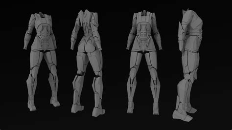 sci fi armor reference 3d cgtrader
