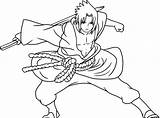 Coloring Pages Naruto Sasuke Shippuden Fighting Sakura Print Pdf sketch template