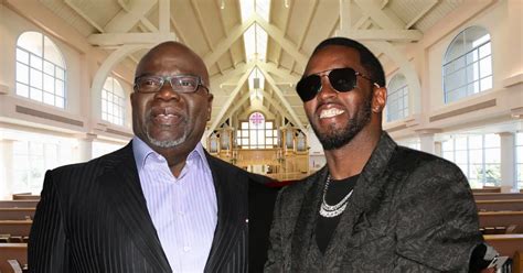 diddy  td jakes catch  holy ghost   show allhiphop