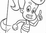 Neutron Jimmy Genius Adventures Coloring Boy Pages Coloring4free Printable sketch template