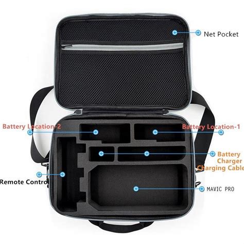 dji  shoulder backpack bag  mavic air pro suitcase mfb mavicprodjiplatinum